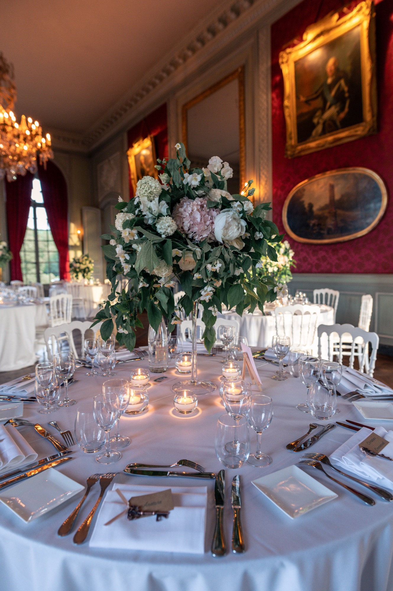 Composition florale classique pour mariage